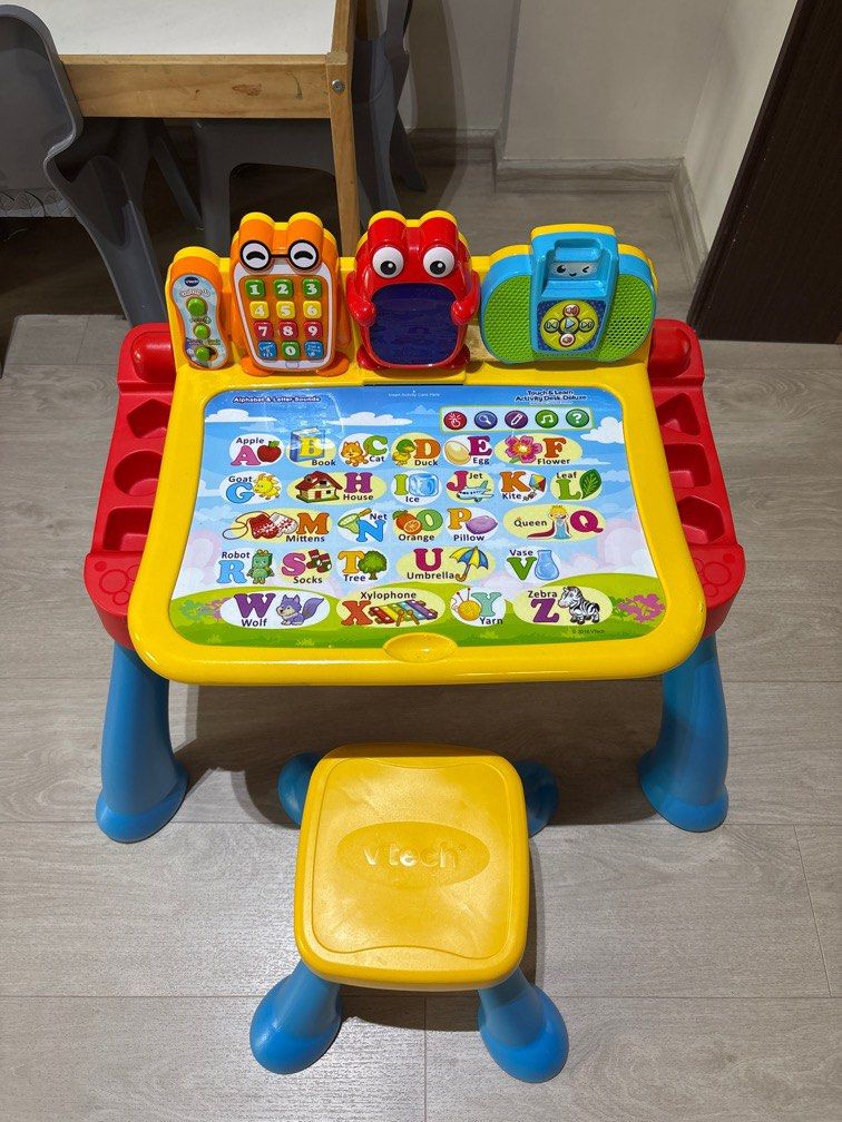 Vrtech Activity Table (Category: Infant Playtime) located in Singapore. Submitted by zr.law (Listing ID 1344837436, Image 1). Description: Table only.
