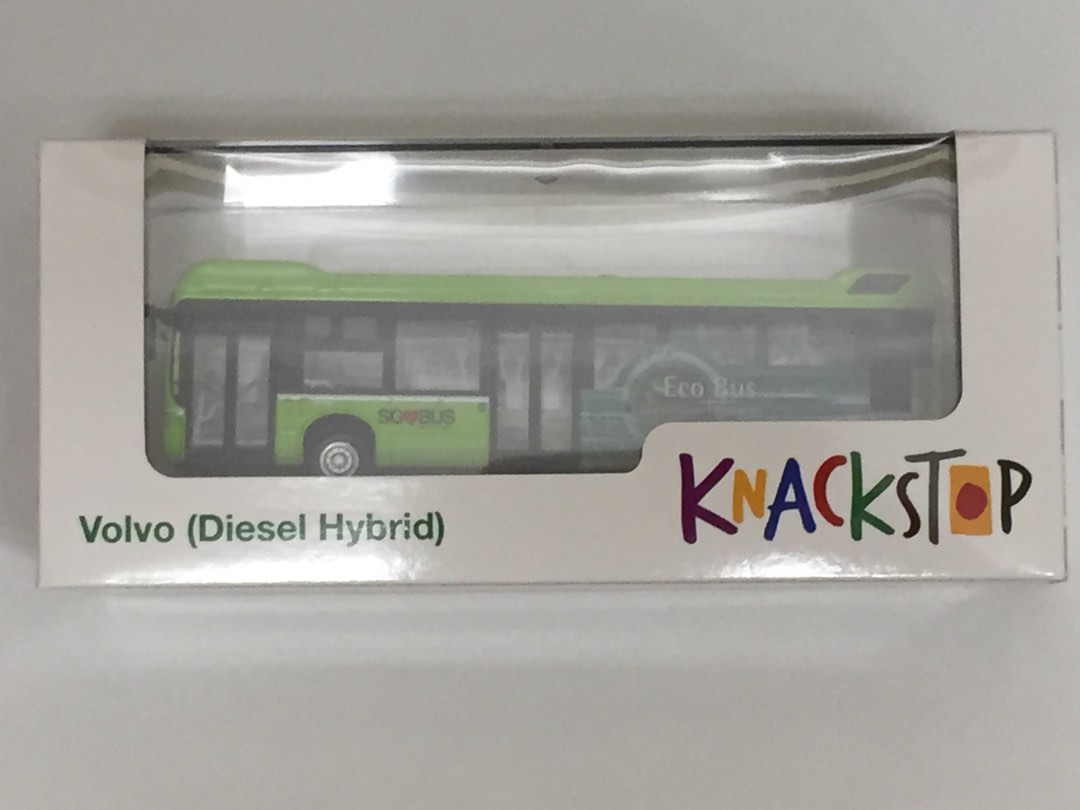 1/76 Singapore electric green bus by Knackstop Volvo (Diesel Hybrid ...