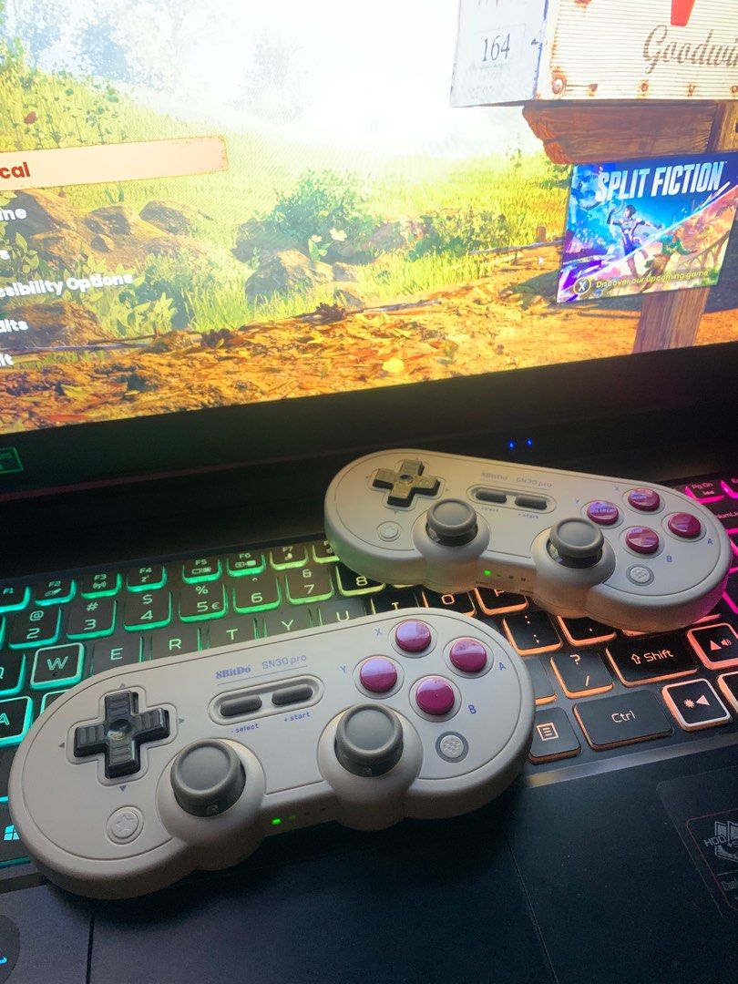 8BitDo SN30 Pro Bluetooth gamepad (Category: Controllers) located in Taguig. Submitted by karusellph (Listing ID 1346520260, Image 1). Description: HOLY WEEK SALE! Good as brand new With box and complete inclusions Sobrang kinis walang scratches.
