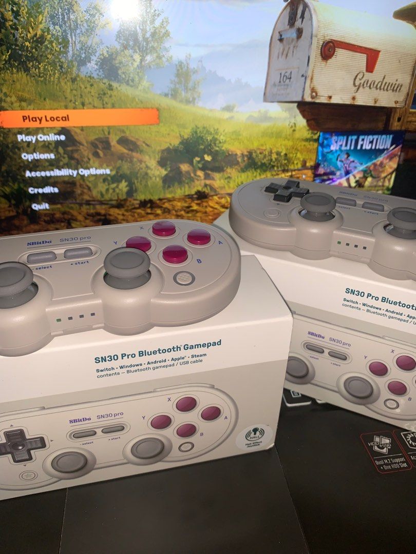 8BitDo SN30 Pro Bluetooth gamepad (Category: Controllers) located in Taguig. Submitted by karusellph (Listing ID 1346520260, Image 3). Description: HOLY WEEK SALE! Good as brand new With box and complete inclusions Sobrang kinis walang scratches.