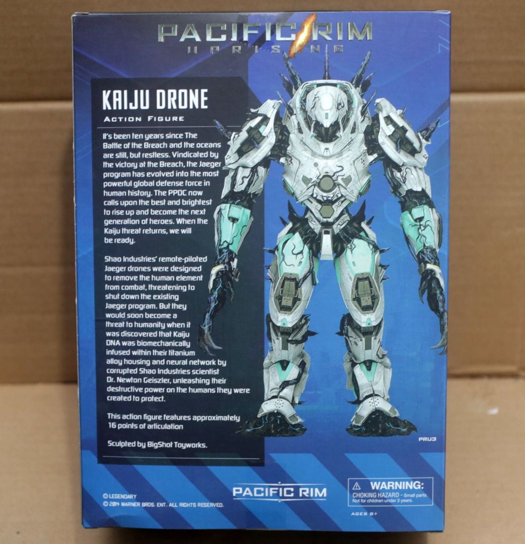 悍戰太平洋 Pacific Rim 2 Uprising Kaiju Drone Figure, 興趣及遊戲, 玩具 & 遊戲類 ...