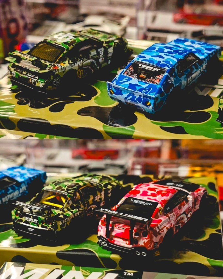 最も優遇 BAPE X on Games & Toys Toys, & Hobbies MINIGT, WALK LIBERTY ミニカー