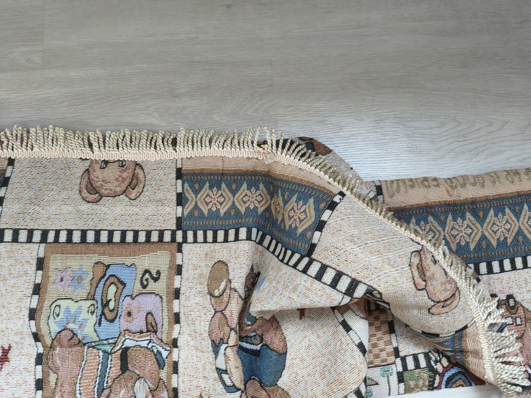 Bed spread (Category: Bedding & Towels) located in Singapore. Submitted by deangels (Listing ID 1346530645, Image 3). Description: Actually i have not use it. i use it to cover my sofa n that sofa was not used also. more for deco. I have 2 of it. interested party pls msg for dimension. think more for single size bed spread. its more for display price is gor 1. buy 2 will be 35.