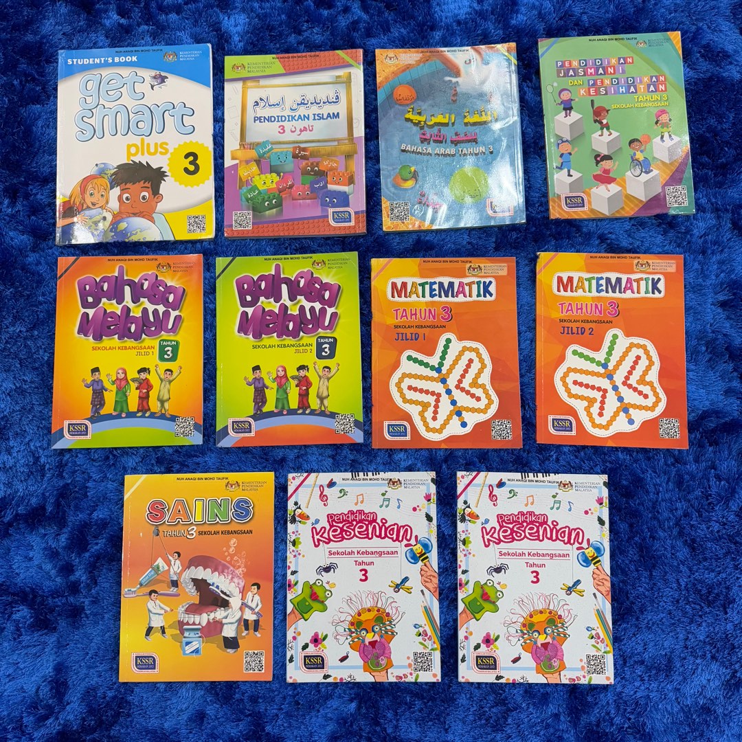 Buku Teks Tahun 3, Hobbies & Toys, Books & Magazines, Textbooks on