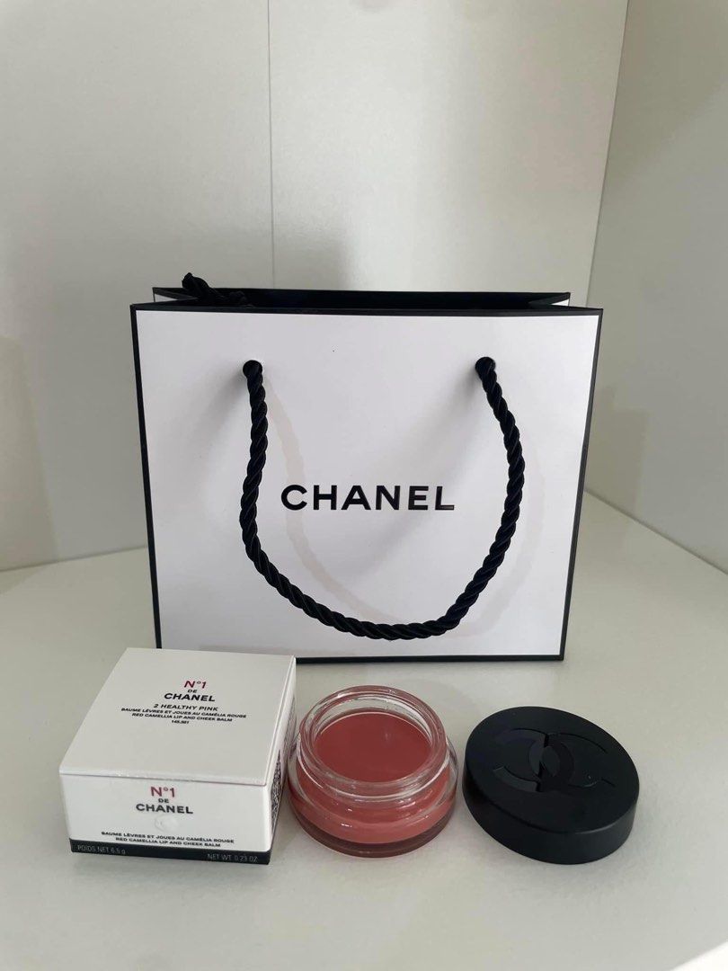 Chanel Lip & Cheek Balm (Category: Makeup) located in Santa Rosa. Submitted by miqboutique (Listing ID 1346593775, Image 2). Description: C H A N E L Lip & Cheek Balm Onhand : Healthy Pink *other shades available for preorder •Complete w/ paperbag •Ready to ship •Guaranteed Original Fb page: Miq's Boutique.