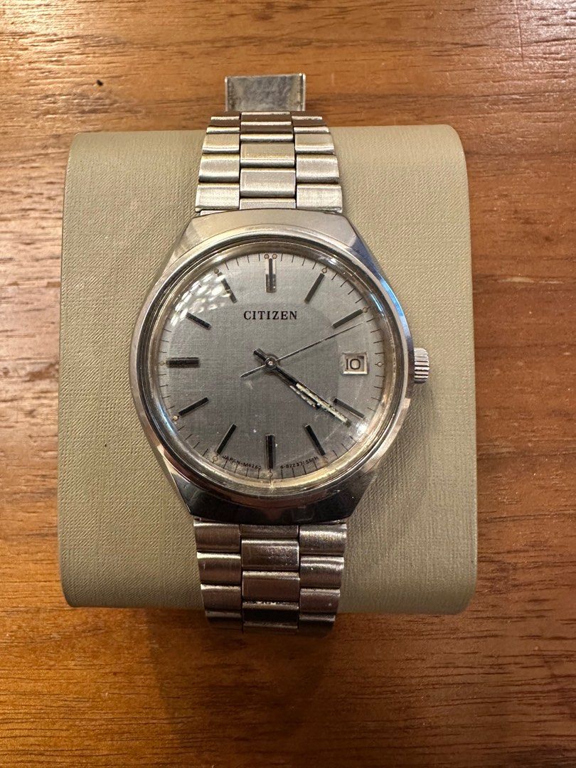 Citizen vintage watch linen dial (Category: Men's Watches) located in Manila. Submitted by pancitcantoon (Listing ID 1346593241, Image 1). Description: Linen dial No issues aside sa medyo madumi hands: check pic .