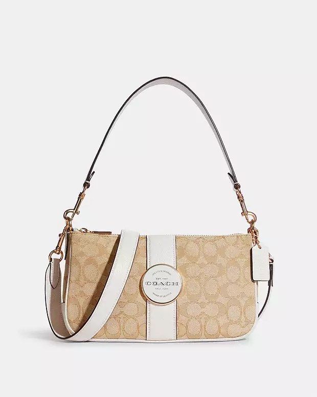 Coach Lonnie Baguette (Category: Luxury Bags & Wallets) located in Muntinlupa City. Submitted by andiesells.mnl (Listing ID 1346594193, Image 3). Description: Signature Jacquard Rfs: not used anymore Can deliver through lalamove or meet up, sampaloc area.