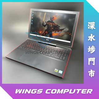 Dell 7000 Gaming  ( GTX1050Ti / i7 7代 / 16GB RAM / 512GB SSD / 15.6吋 )【3個月保養】# 電競 / 打機 / RTX / Gaming Laptop630156496787211129