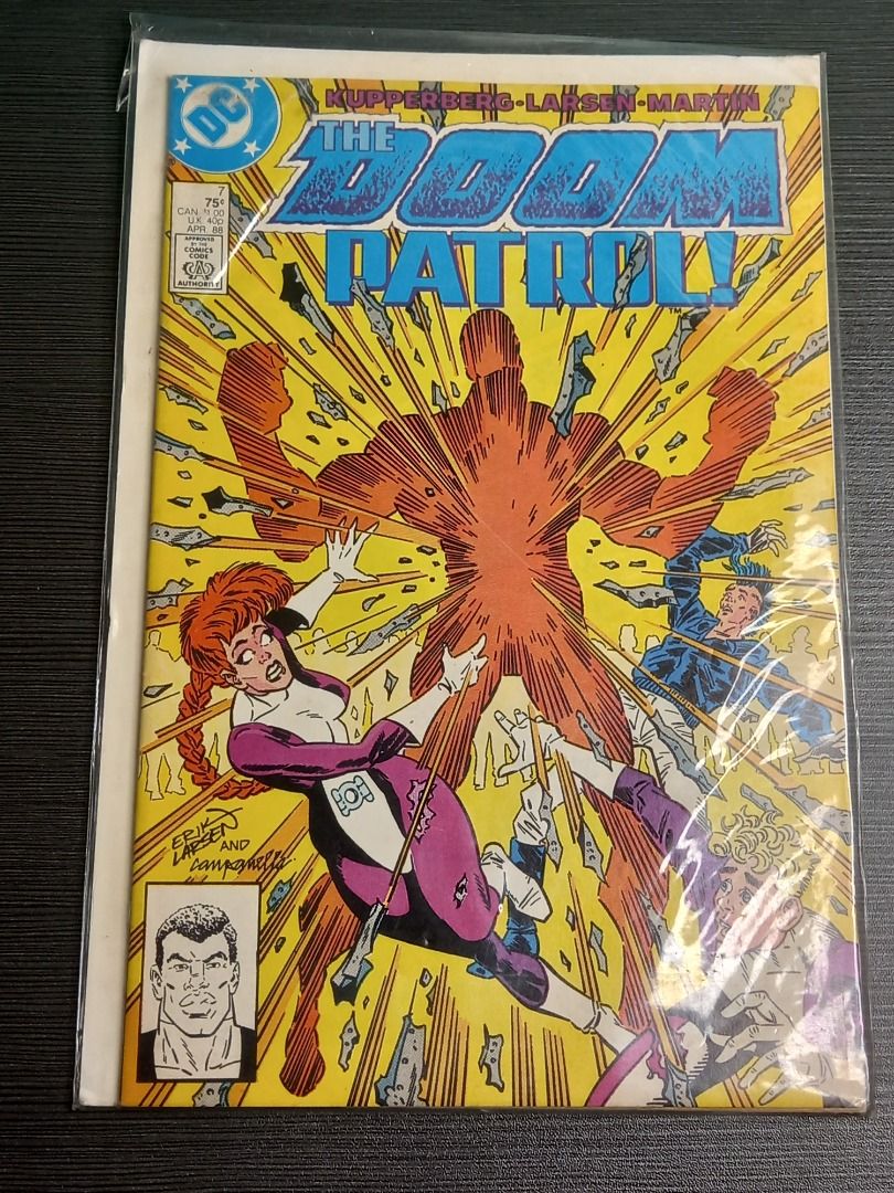 Doom Patrol 7 Comics 1987 (Category: Comics & Manga) located in Davao. Submitted by henniescomics (Listing ID 1346605986, Image 1). Description: Doom Patrol 7 Comics 1987 Tanned pages but texts are not hidden/obscured Complete pages. No notes or markings on pages. Please review the pictures for the actual condition as the items show signs of wear. Preloved item from USA Still in good condition ►Payment first policy ►No COD Payment method: Gcash a
