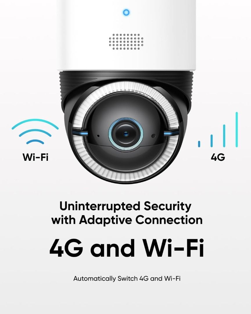 eufy 4G LTE Cam S330, cctv iptv 4K Cellular Solar Security Cameras ...