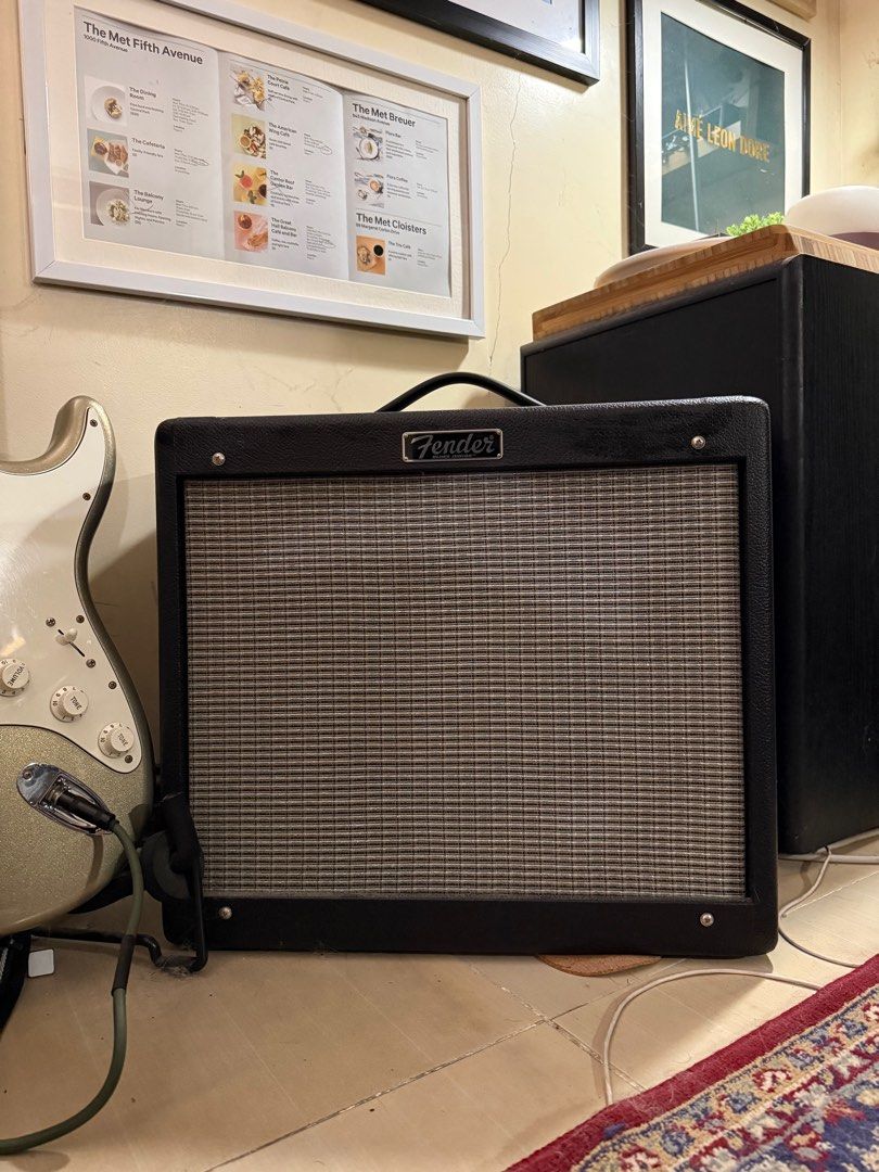 Fender Blues Junior IV (Category: Soundbars, Speakers & Amplifiers) located in Paranaque City. Submitted by mmmmound (Listing ID 1346620967, Image 1). Description: Fender Blues Junior IV 15-watt Tube Amp with spring reverb Used in bedroom only, not used for gigs In good condition Payment via BPI/Gcash, shipping vis Grab.