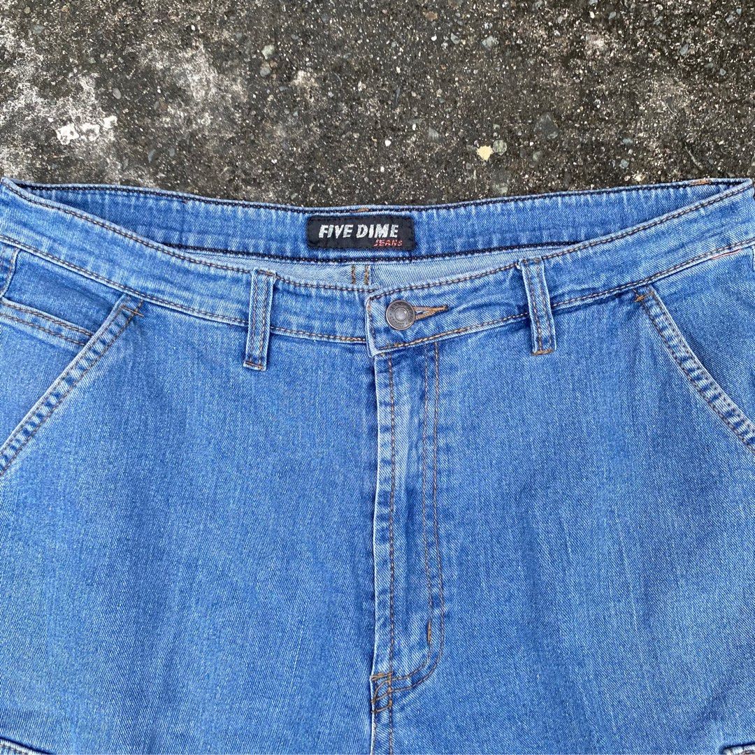 Five Dime Denim Jorts (Category: Shorts) located in Quezon City. Submitted by h0tgirl.jo (Listing ID 1346585516, Image 2). Description: JORTS condition 10/10 waist 34” legntg 23” leg opening 11.5” .