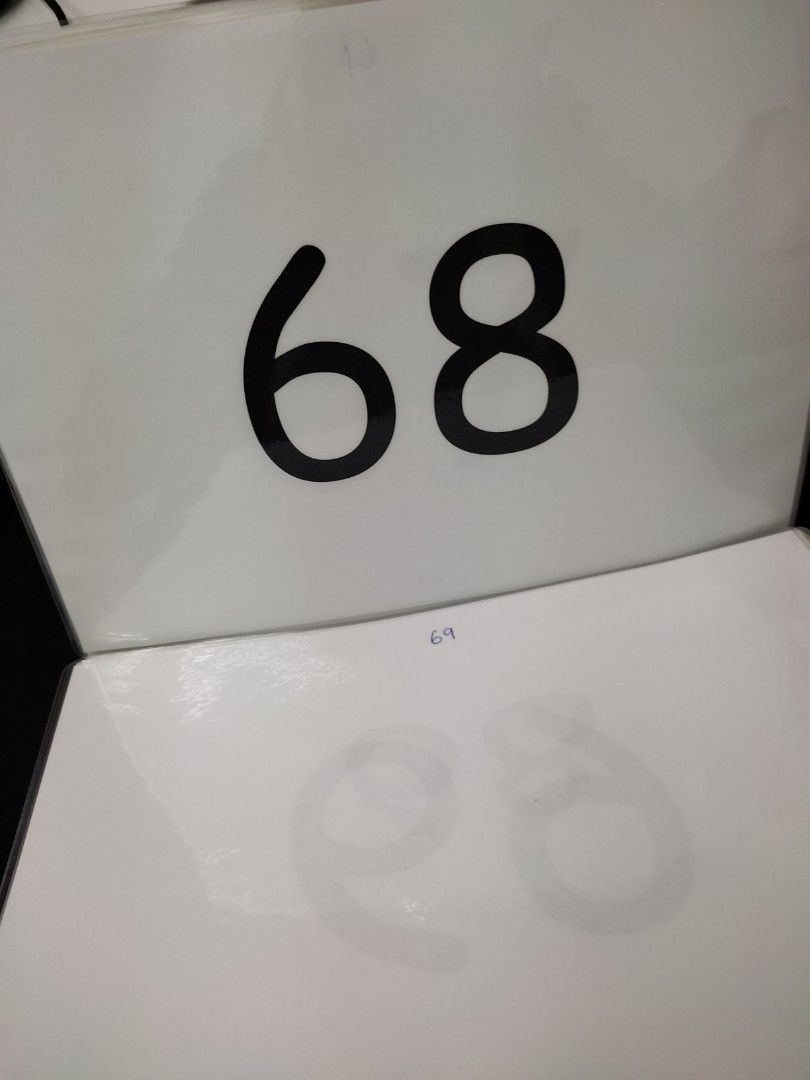 Flashcards numeric (Category: Infant Playtime) located in Singapore. Submitted by kingshar (Listing ID 1346517829, Image 1). Description: 0 to 100 flash card. A4 laminated..
