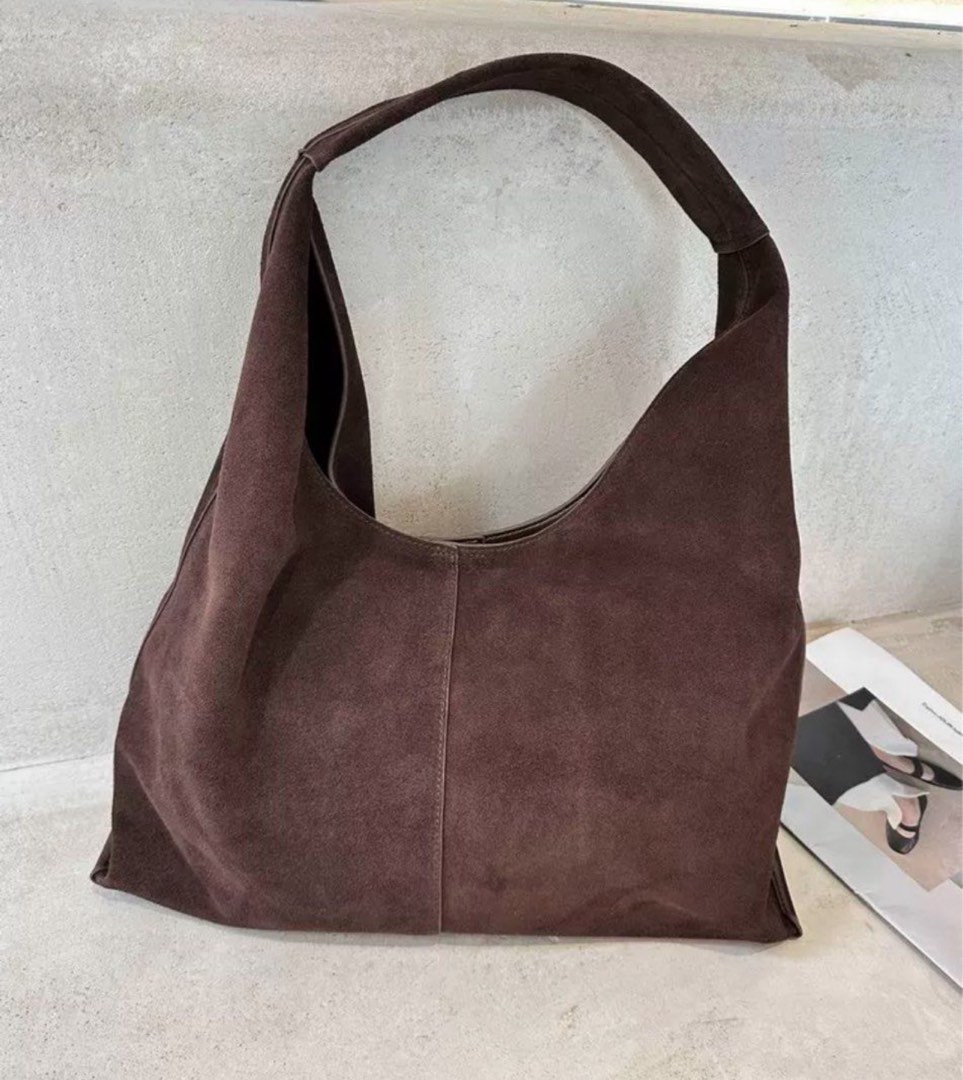 Boutique Black Wrinkled Durable Calf Leather Tote Bag main image 0