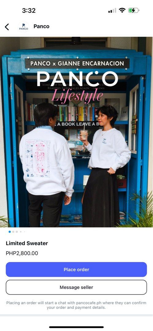 Gianne Encarnacion x Panco (Category: Coats, Jackets and Outerwear) located in Silang. Submitted by peeveepreloved (Listing ID 1346556983, Image 1). Description: Hi guys! Selling this masterpiece at cost. Purchased and kept only— BRAND NEW. Size 01- M-L bodyframes Helping tags: Wear Anika, Renegade Folk, Andante, Miu the Label, GVN, Meraniel, Patton, Zara, Uniqlo..