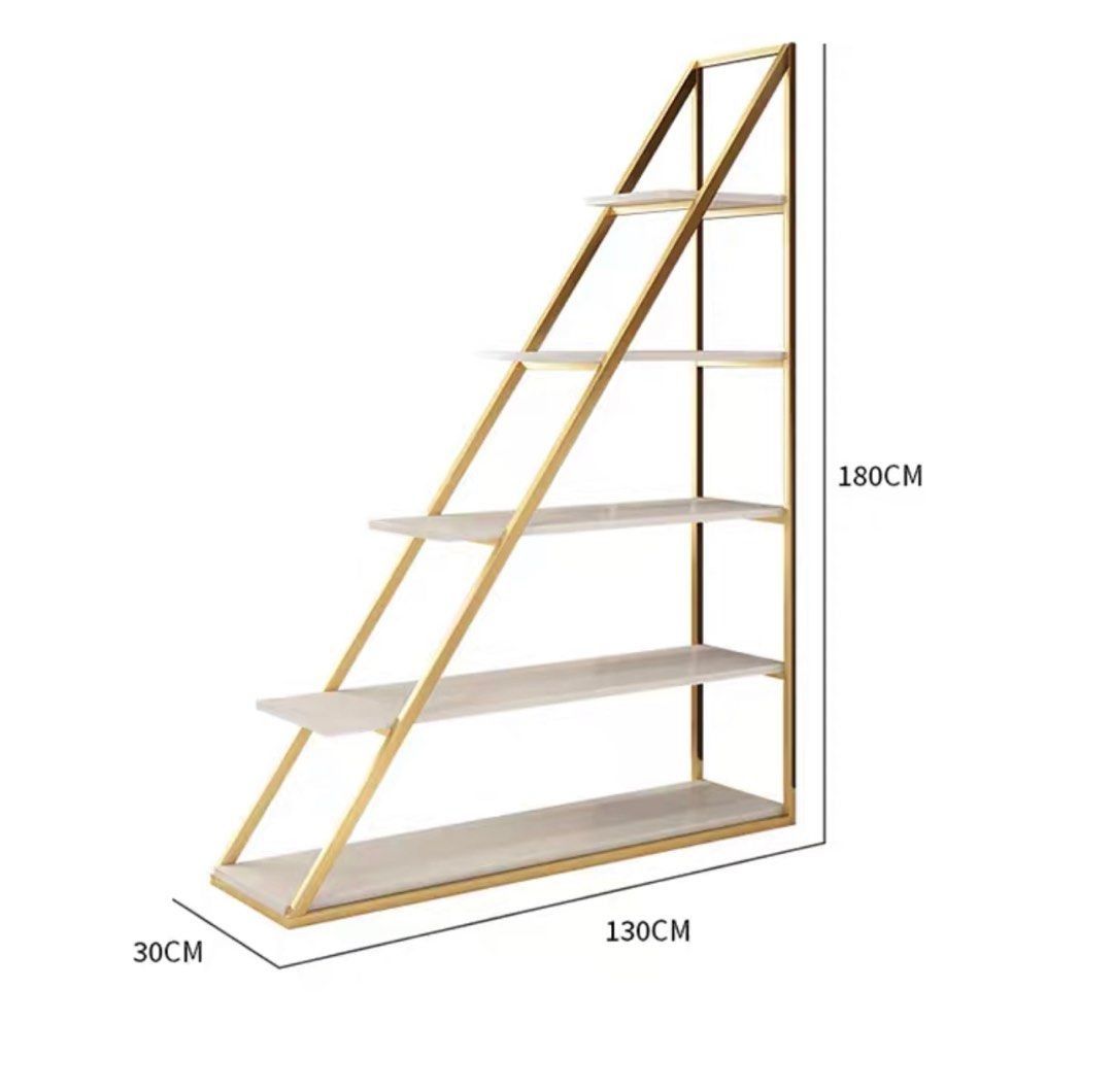 IAMES Modern Triangle Display Shelf, Furniture & Home Living, Furniture ...