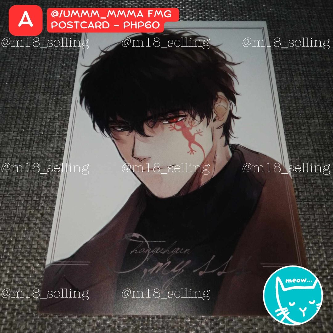 [m18 KR MANHWA MERCH] S-Class Postcard and Stickers (FMG by @/ummm_mmma ...