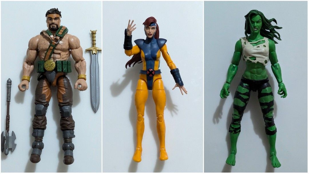 Marvel Legends 01-09-25 (Category: Figurines & Statues) located in Mandaluyong City. Submitted by 4bma_toys (Listing ID 1346498121, Image 3). Description: ✓Please read the details carefully ✓Cross-posted ✓Price on Pictures ✓Watcher BAF - 1699 ✓MK 46 as is - 499 ✓Walgreens Exclusive Namor - 1499 ✓Retro Spider-man as is - 1399 ✓OML - 699 ✓The Captain as is - 999 ✓Frogman as is - 699 ✓Negative man as is - 899 ✓Hercules - 1499 ✓Jean Grey LT as is - 8