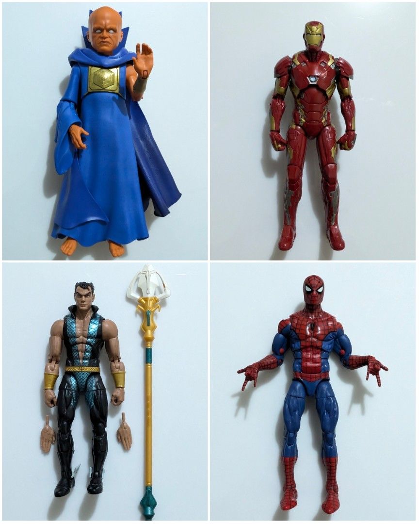 Marvel Legends 01-09-25 (Category: Figurines & Statues) located in Mandaluyong City. Submitted by 4bma_toys (Listing ID 1346498121, Image 1). Description: ✓Please read the details carefully ✓Cross-posted ✓Price on Pictures ✓Watcher BAF - 1699 ✓MK 46 as is - 499 ✓Walgreens Exclusive Namor - 1499 ✓Retro Spider-man as is - 1399 ✓OML - 699 ✓The Captain as is - 999 ✓Frogman as is - 699 ✓Negative man as is - 899 ✓Hercules - 1499 ✓Jean Grey LT as is - 8
