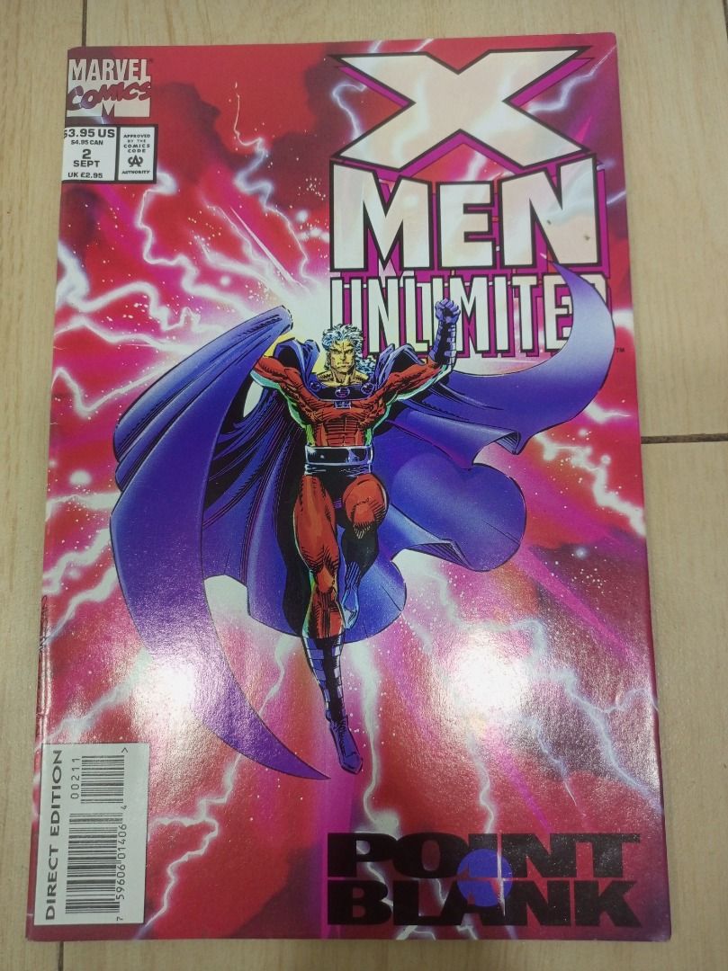 Marvel X-men Unlimited Comics Mint Condition (#1, #2, #3, #4) (Category: Comics & Manga) located in Quezon City. Submitted by jem__8 (Listing ID 1346540520, Image 3). Description: *Pickup only (near Banawe, Quezon City) #1= 1399php #2, #3, #4 = 699php each fb: Jermaine Tiffany Chua .