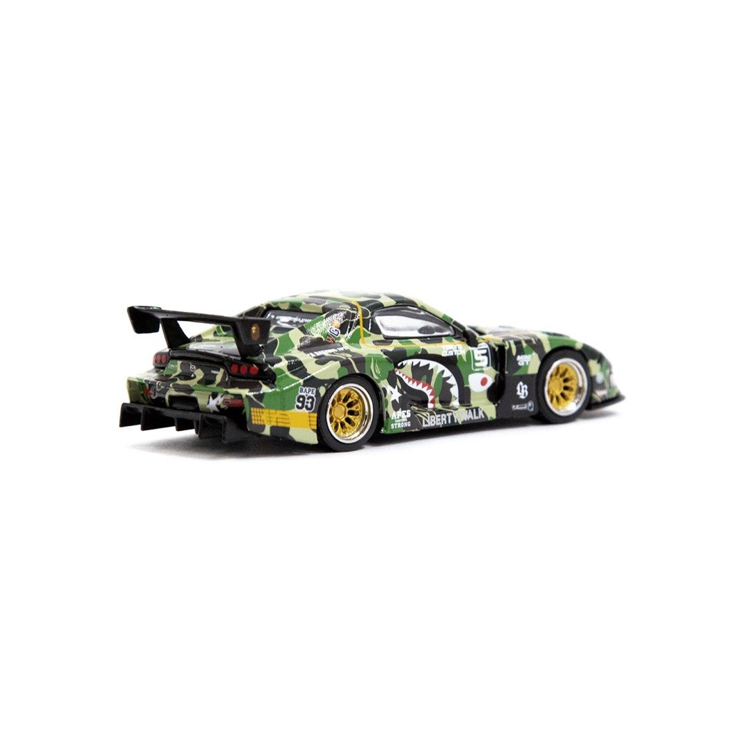 MINIGT BAPE*LBWK MAZDA RX-7 LB Super Silhouette 🇯🇵會場限定