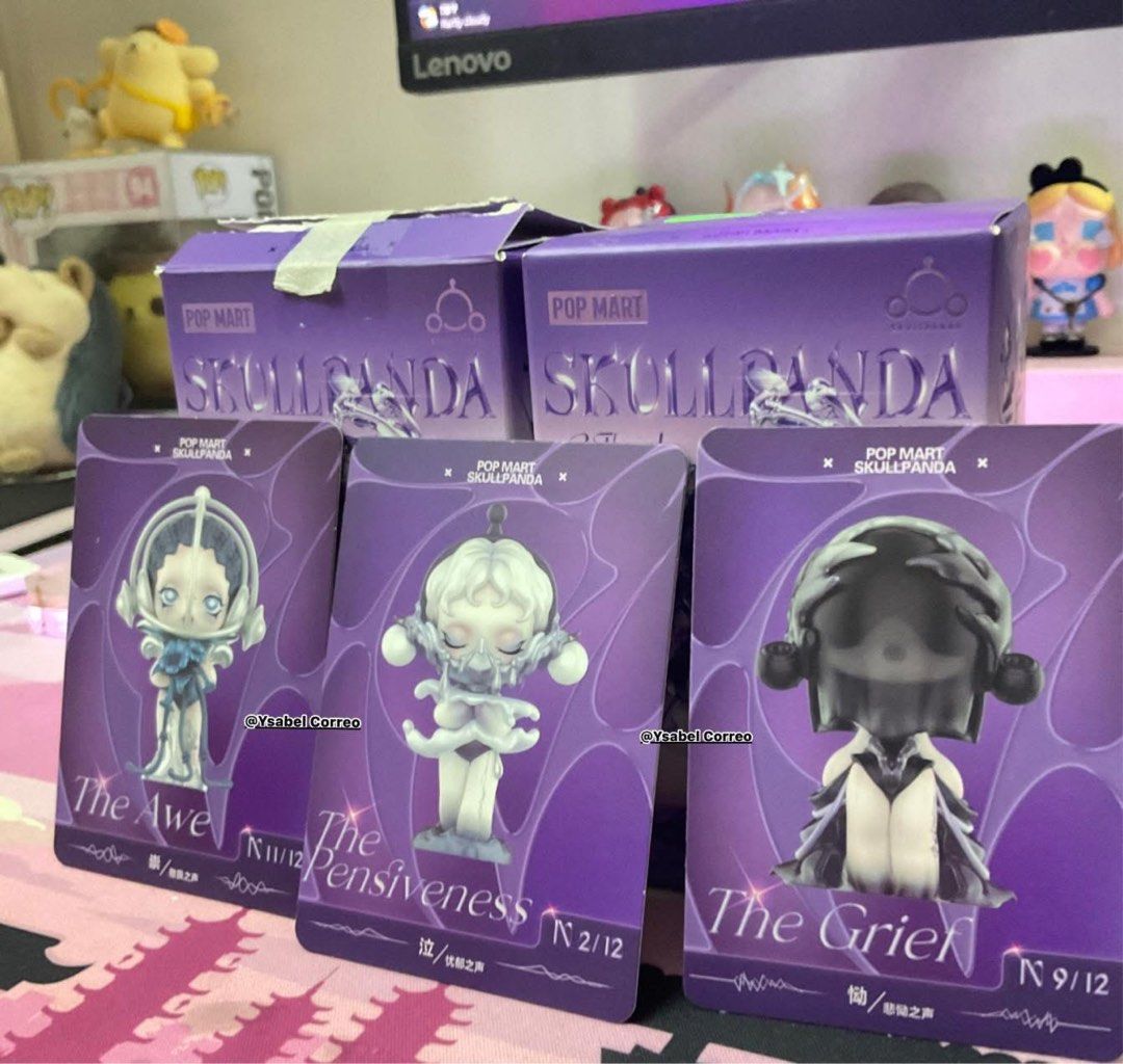 Popmart Items - Skullpanda The Sound | Dimoo Star Catcher Wishful ...