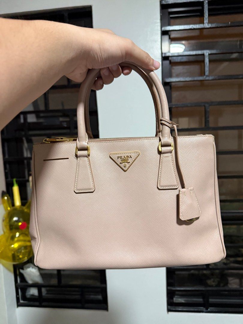 Prada Beige Saffiano Lux (Category: Luxury Bags & Wallets) located in Makati City. Submitted by jennacarlos (Listing ID 1346656256, Image 2). Description: SRP.