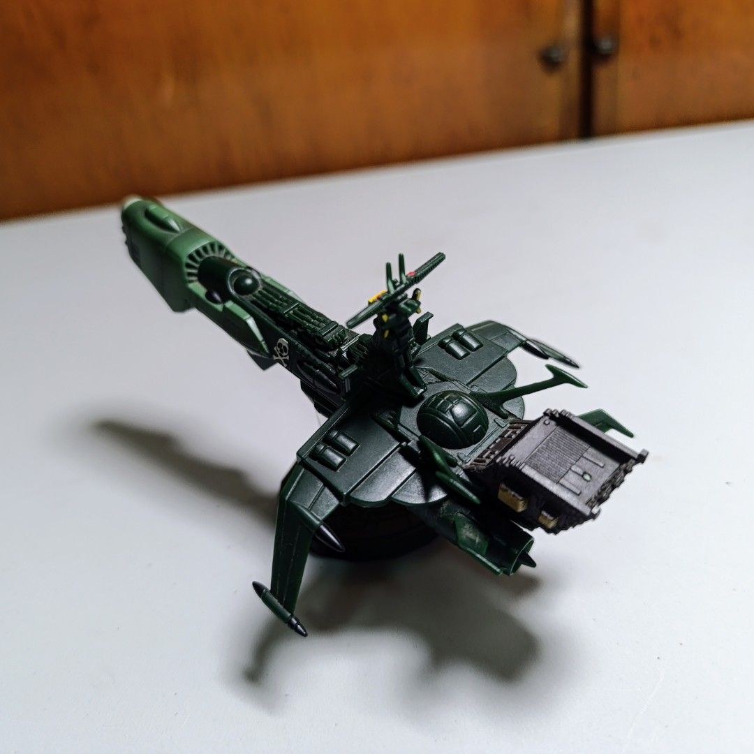 Space battleship captain harlock (Category: Figurines & Statues) located in Quezon City. Submitted by janyap88 (Listing ID 1346532855, Image 2). Description: Wysiwyg Damaged Captain harlock ship.