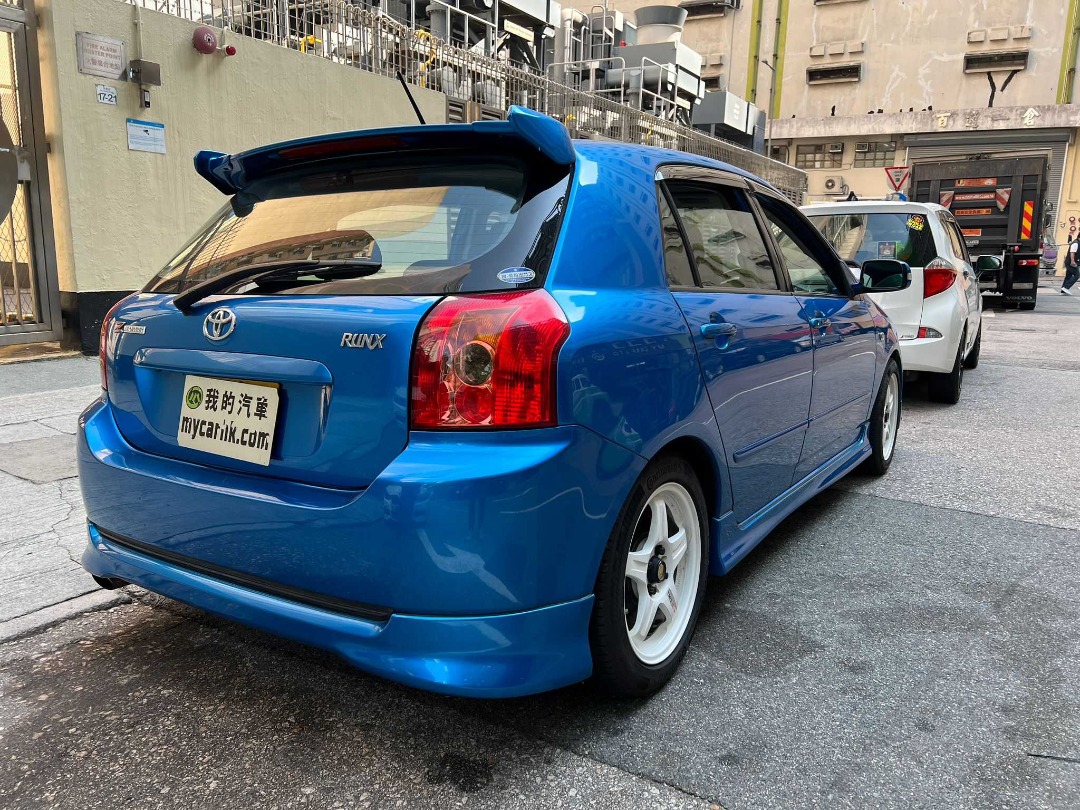 Toyota RUNX Manual62863130832385113