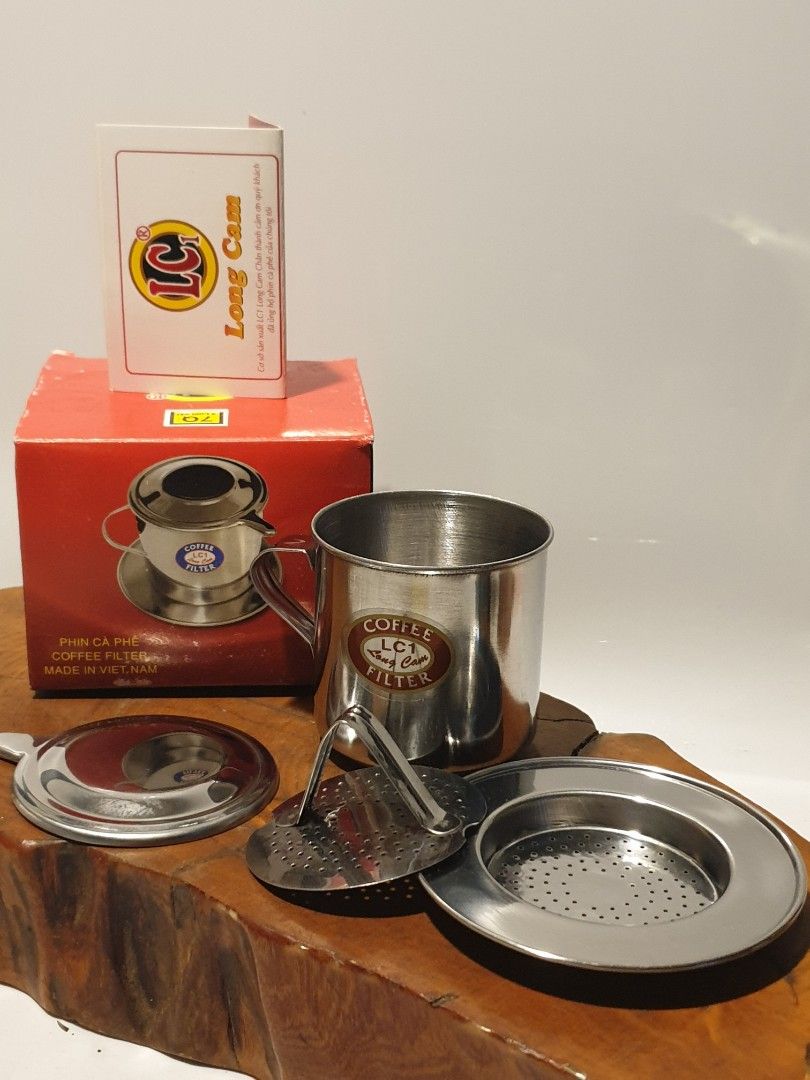Vietnamese Coffee Phin / Drip / Filter (Category: Coffee Machines & Makers) located in Las Pinas. Submitted by oldsthetics (Listing ID 1346508715, Image 2). Description: Vietnamese Coffee Phin / Drip / Filter Long Cam - LC 1 Made in Vietnam Brand new Selling for only 170🔖 5pcs available Discount for take all Detailed realtime photos/videos are available for a closer look Location Las pinas --📌 MUST READ Before Messaging 📌-- 🔸️Price is posted 