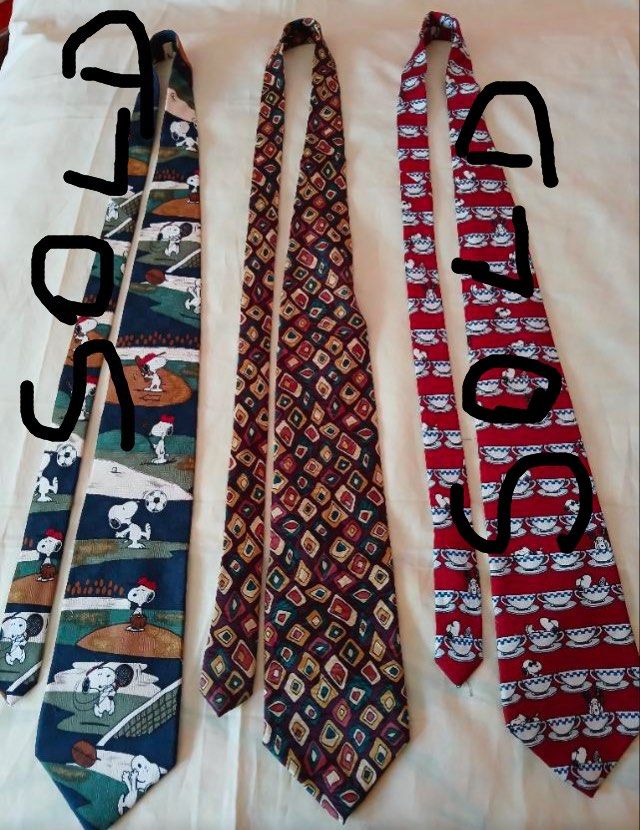 VINTAGE SILK TIES (Category: Ties) located in Manila. Submitted by declutter4el (Listing ID 1342763601, Image 1). Description: 250 each tie Green snoopy SOLD!! Bought in USA.