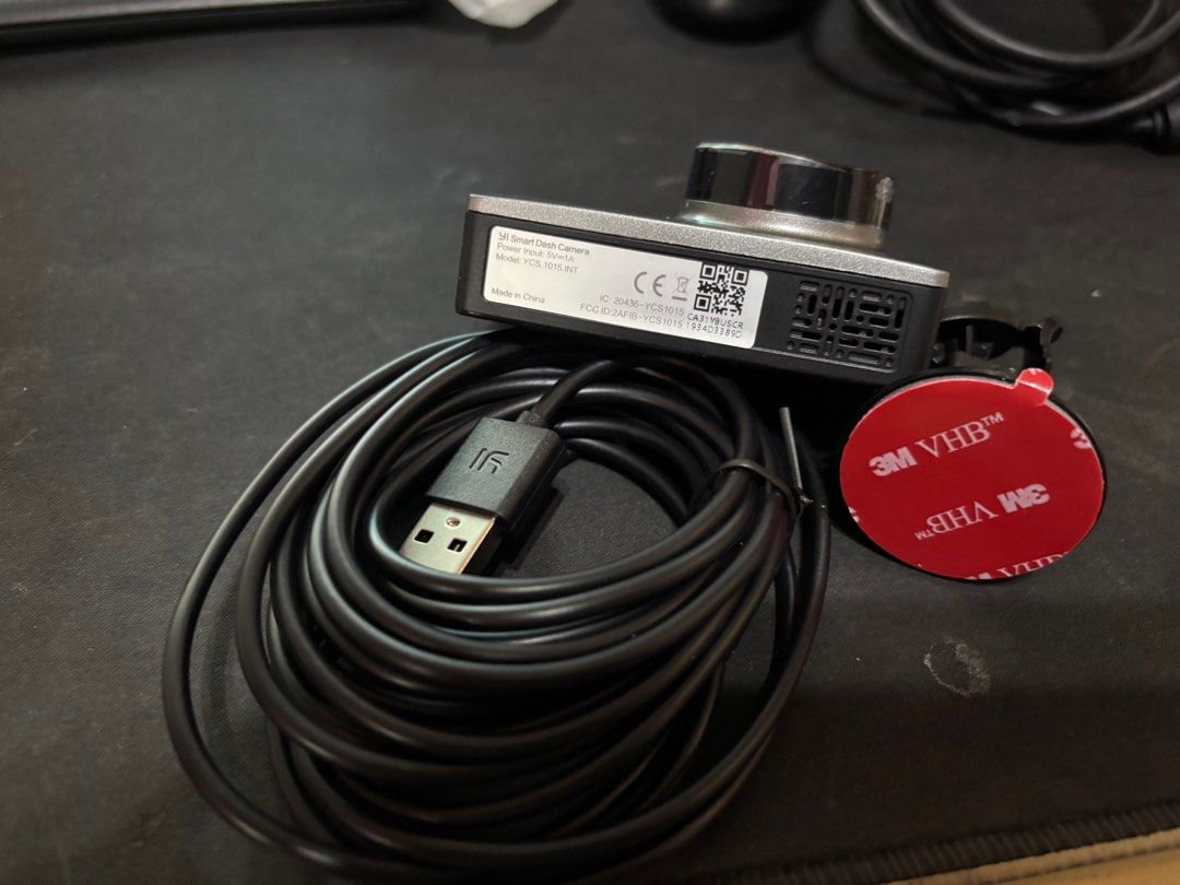 Yi Smart Dash Cam for Car (Category: Security Systems & CCTV Cameras) located in Calamba. Submitted by minxtycart (Listing ID 1346589262, Image 3). Description: never used, only opened dm for more pics and vids see photos for the inclusion.