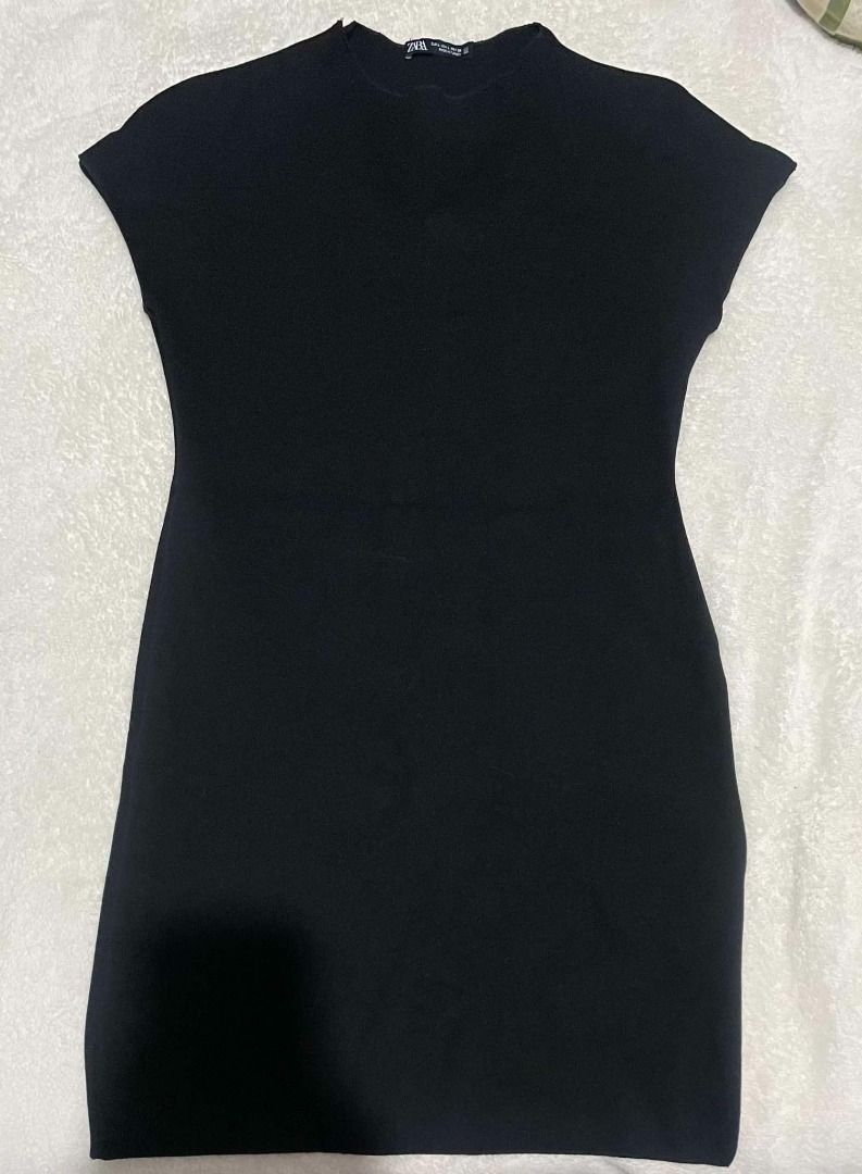 Zara Knit Dress (Black) (Category: Dresses) located in Makati City. Submitted by mishax (Listing ID 1346605549, Image 3). Description: - Shipping fee covered by the buyer. Strictly no return policy. Please check photo for the accurate measurement of the clothing. - Can fit to m-l frame. 💵 PAYMENT 💵 ~ GCash only ~ No cash on delivery 📦 SHIPPING 📦 ~ GogoXpress (nationwide) ~ Grab/Lalamove (Metro Manila only) .