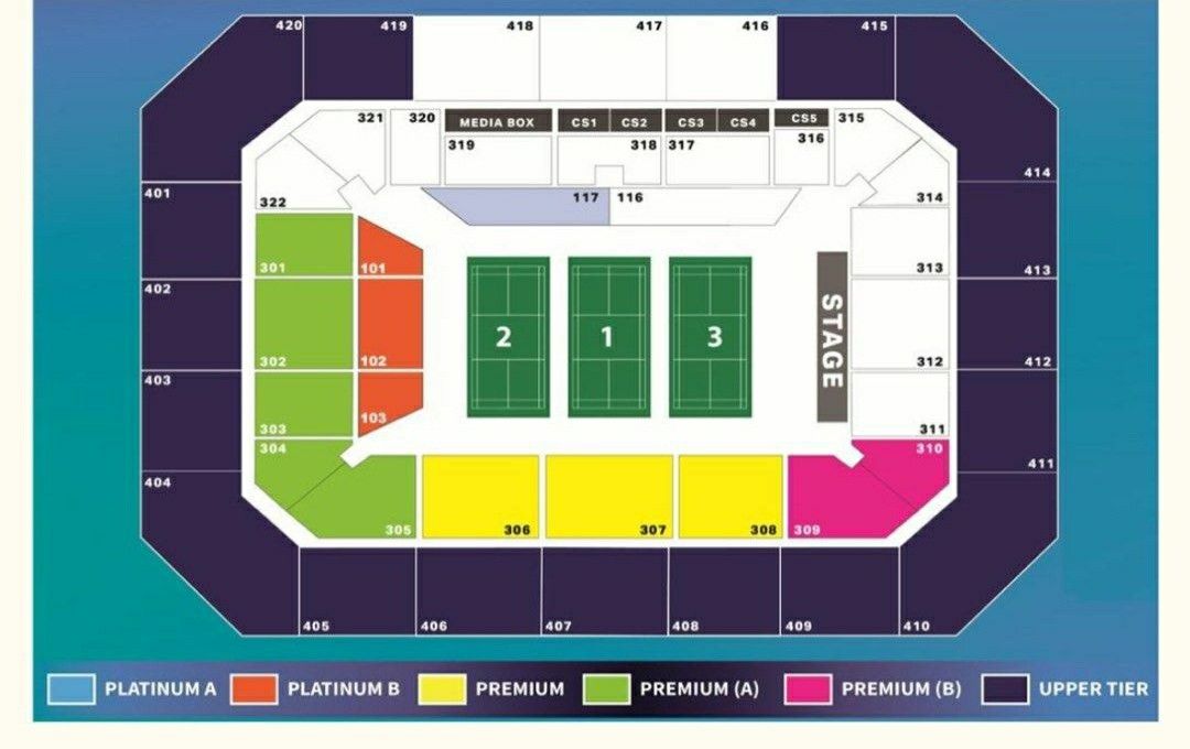 11 Jan 2025 Semi Final Petronas Malaysia Open 2025 Premium B tickets