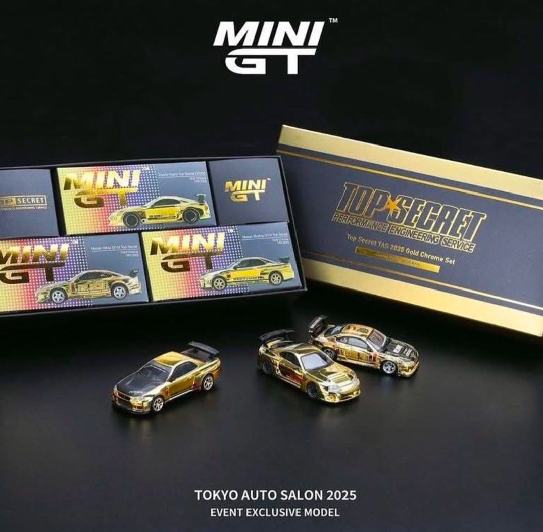 2025 東京改裝車展會場限定TAS 2025 Mini GT MiniGT 1:64 Die