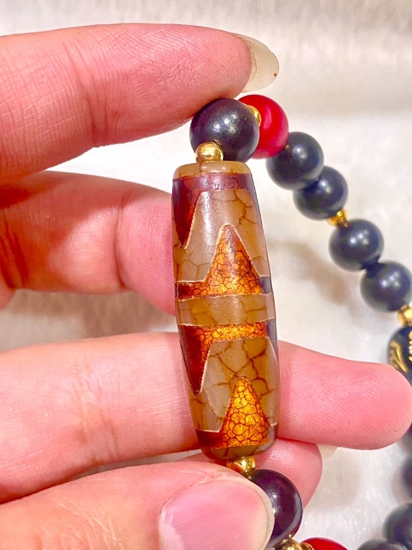 赤瑪瑙観音老天珠ブレスレット