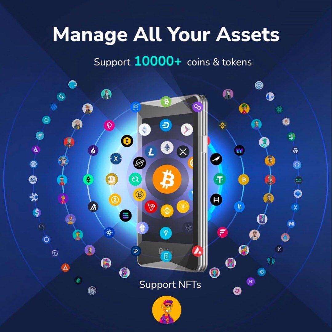 搬倉清貨價～(全新) ELLIPAL Titan 2.0 加密貨幣冷錢包～Crypto Cold Wallet, Hardware Wallet,  電腦＆科技, 商務用科技產品- Carousell