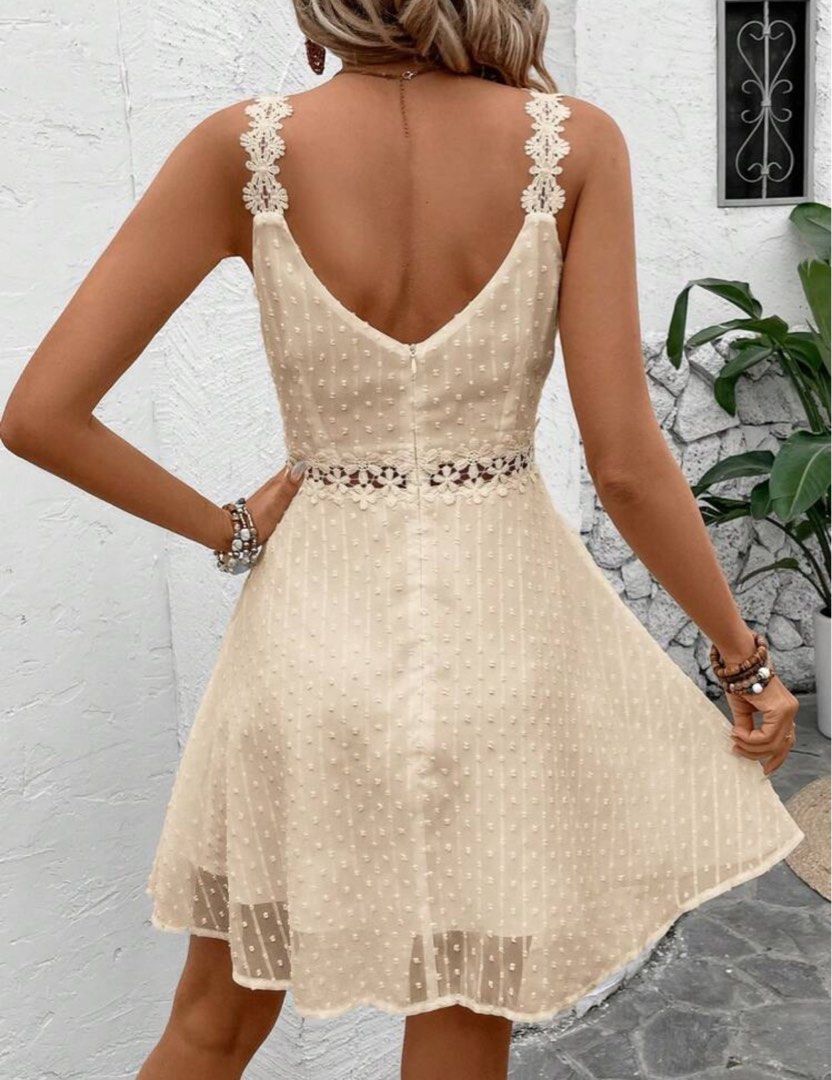 Apricot embroidery backless cami dress (Category: Dresses) located in Quezon City. Submitted by cozykath (Listing ID 1346721284, Image 2). Description: .