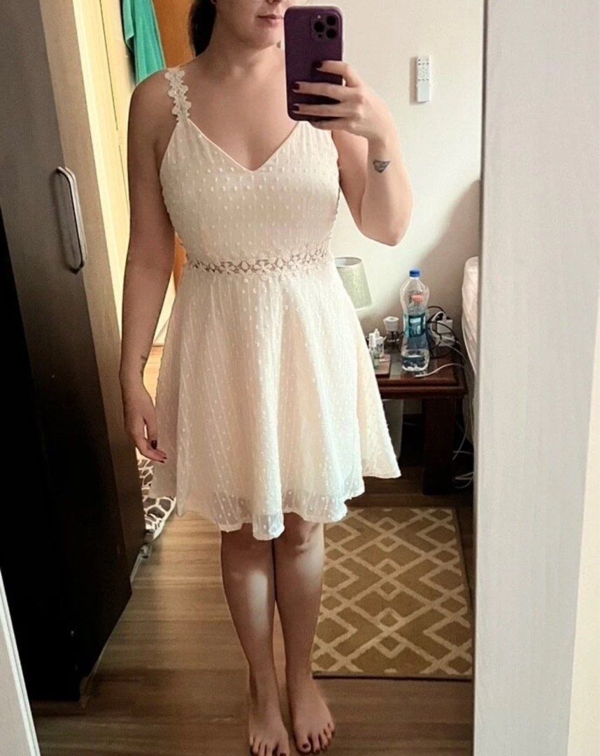 Apricot embroidery backless cami dress (Category: Dresses) located in Quezon City. Submitted by cozykath (Listing ID 1346721284, Image 1). Description: .