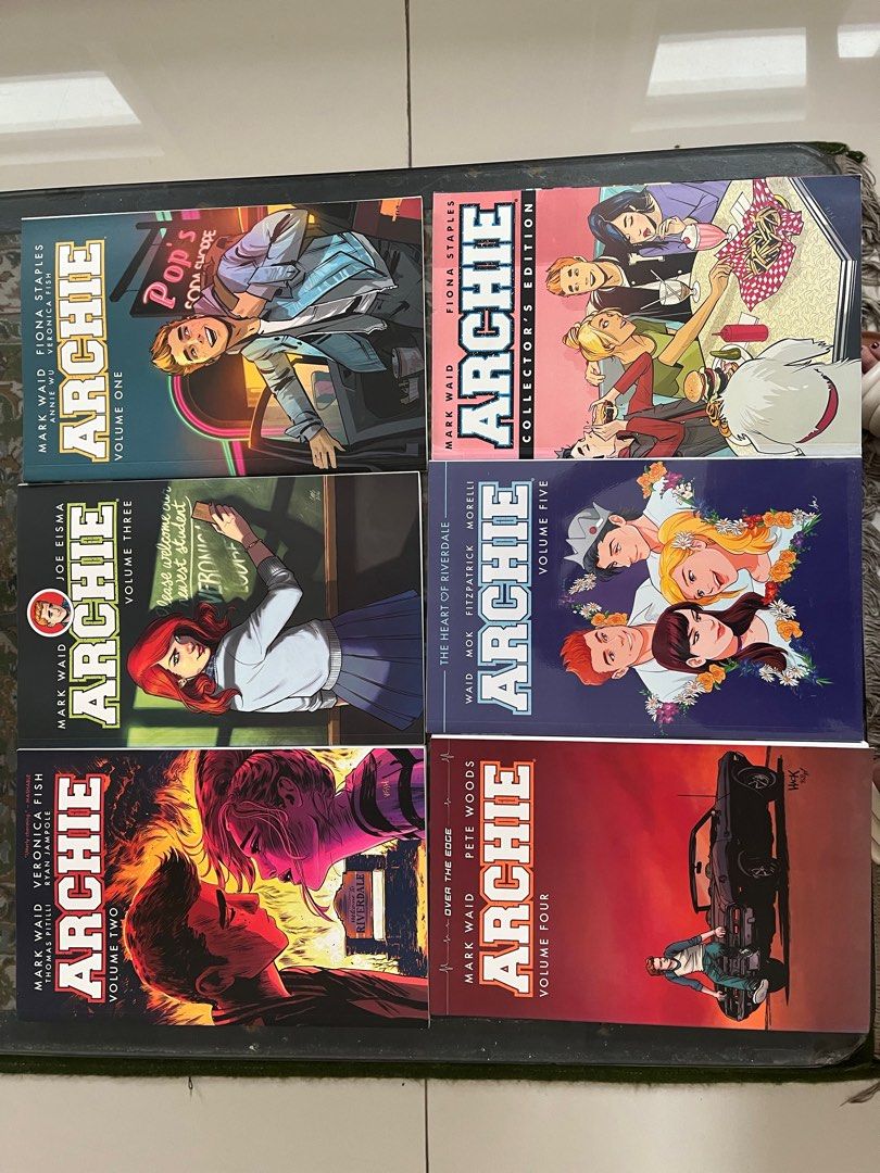 Archie Comics (Category: Comics & Manga) located in Quezon City. Submitted by prebyj (Listing ID 1346732757, Image 1). Description: Volumes 1-5 and Collector’s Edition Bought at P1k each All for 3,500.