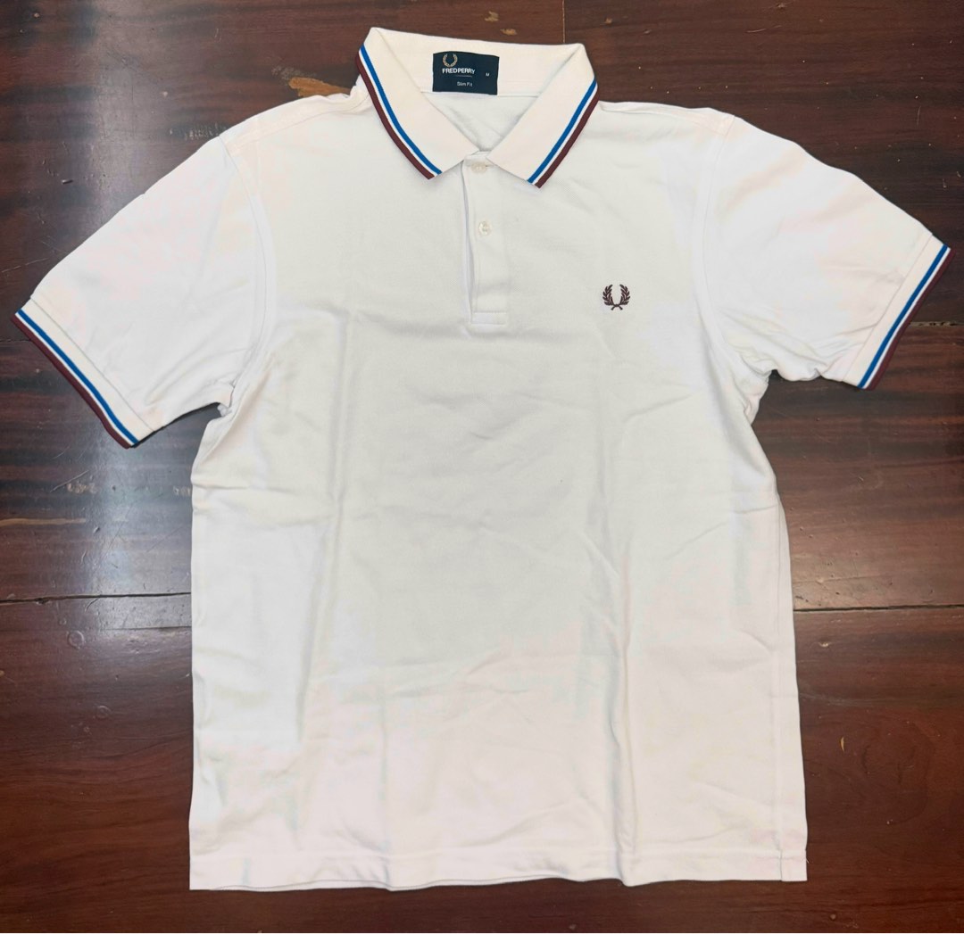 FRED PERRY - Man - White - Polo Shirt