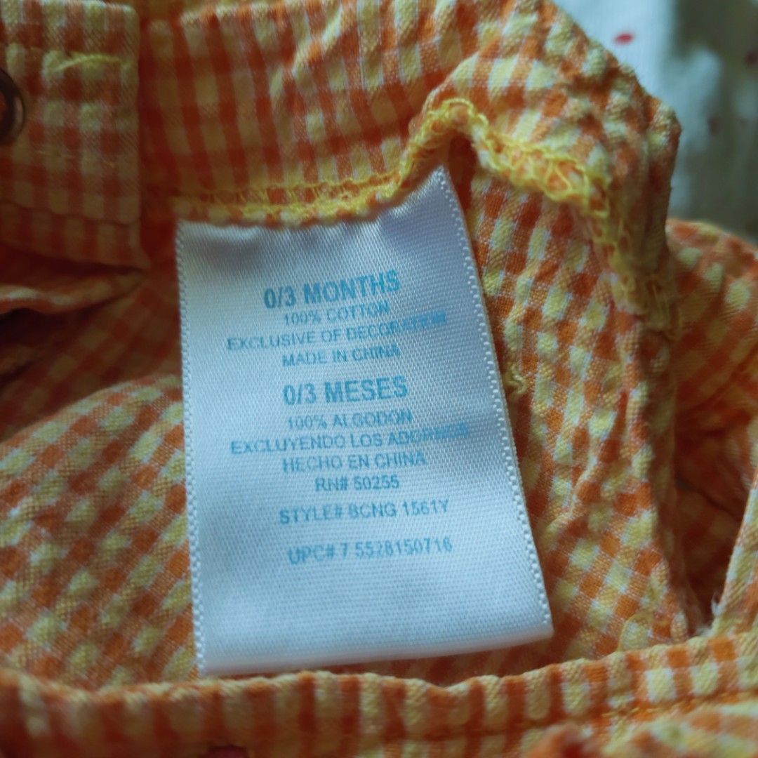 Baby Romper 0 to 3 months (Category: Babies & Kids Fashion) located in Subic. Submitted by gabbisaur (Listing ID 1346686120, Image 2). Description: .