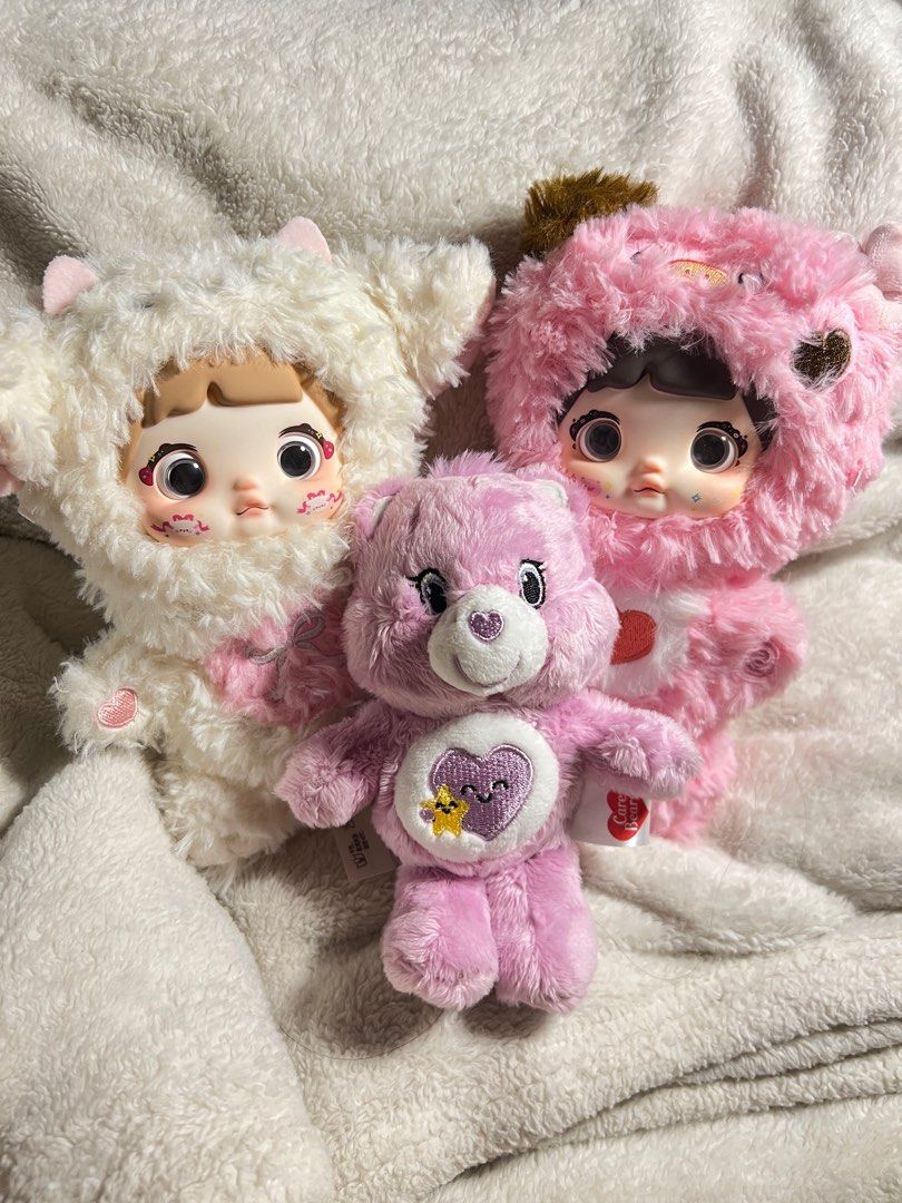 carebears bag charm plushie! (Category: Plushies & Soft Toys) located in Makati City. Submitted by jarchives (Listing ID 1346852156, Image 1). Description: - 700 each na lang! - all just displayed so no damages whatsoever - nommi v1 nene (SOLD) & juju (SOLD), original with box and foil ! - official carebears charm (AVAILABLE), with tag, bought in bkk ! retails for 1.2k, selling low bc declutteringggg!! saw this on heart evang!! mop: gcash mod: j&