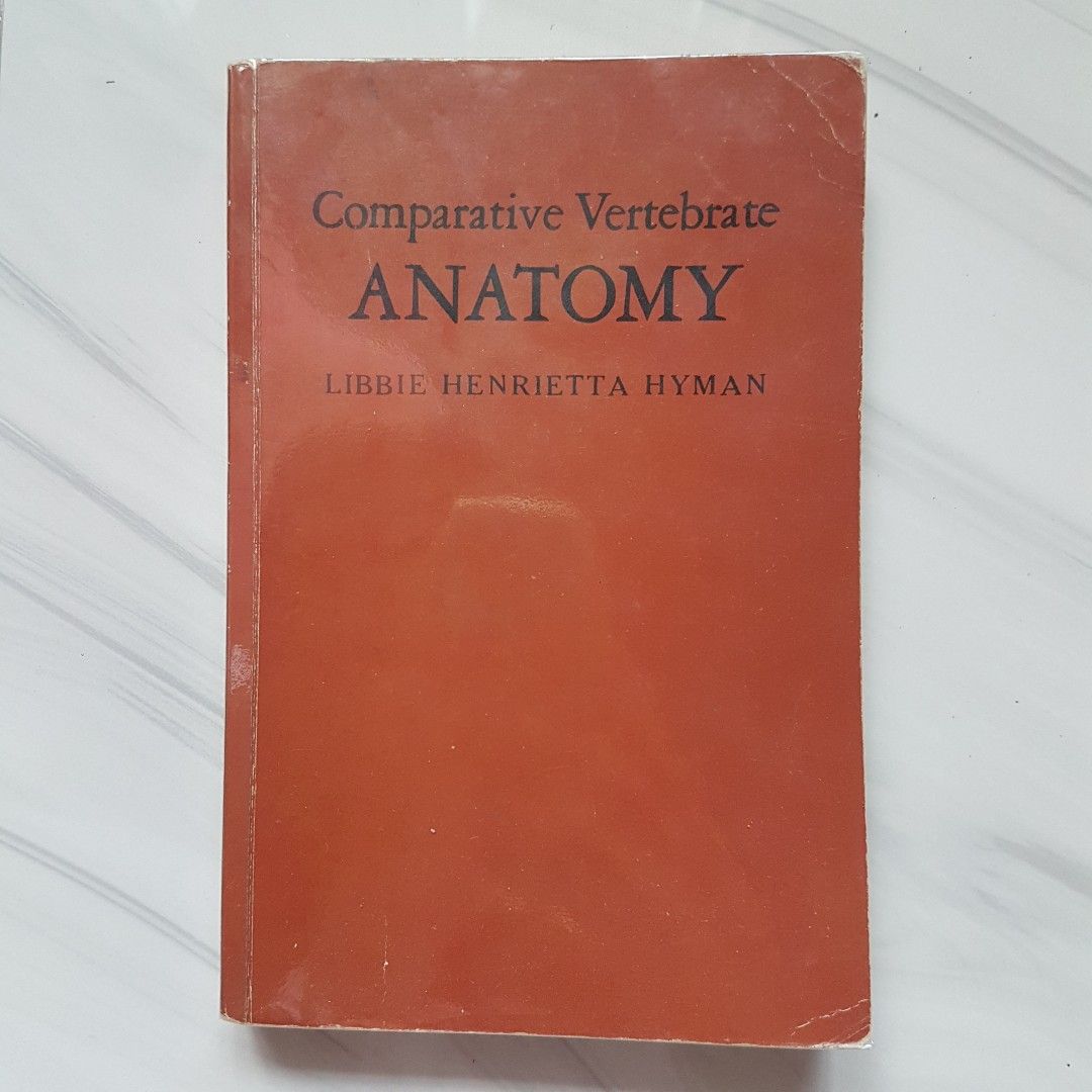 Comparative Vertebrate Anatomy 1st Ed. Libbie HYMAN (Category: Textbooks) located in Bulacan. Submitted by zzzreign (Listing ID 1346687220, Image 1). Description: Comparative Vertebrate Anatomy 1st Edition Libbie Henrietta Hyman - Authentic reprint by National Bookstore - Highlights in some pages - Yellowing pages - Newsprint paper 📣 PRICES NEGOTIABLE. Just send a message for inquiries! 📩.