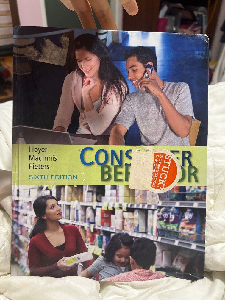 Consumer Behaviour (Category: Textbooks) located in Singapore. Submitted by livelycut_puj (Listing ID 1346718052, Image 1). Description: .