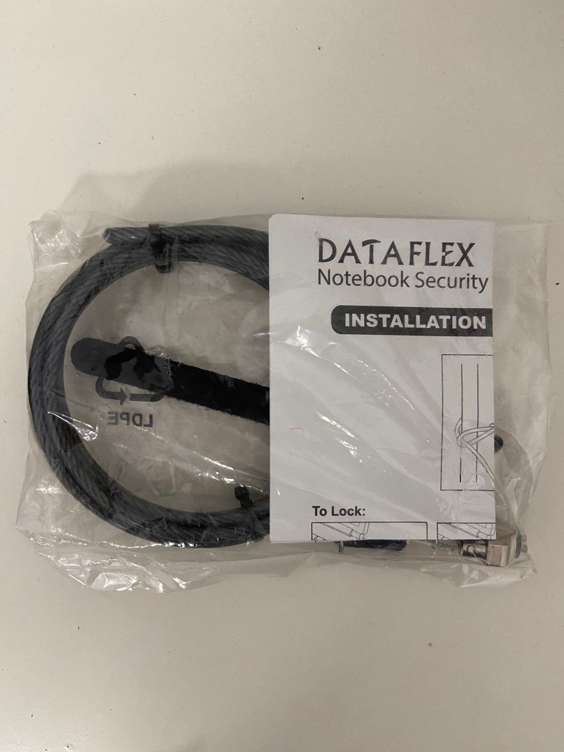 DATAFLEX Laptop Security Lock, Computers & Tech, Parts & Accessories ...