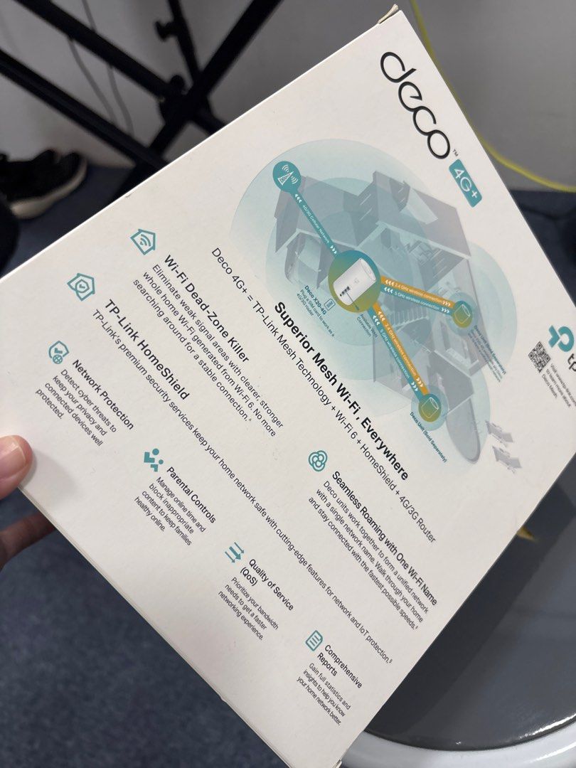 Deco 4G+ Mesh Wi-Fi 6 Router AX1800, Computers & Tech, Parts ...
