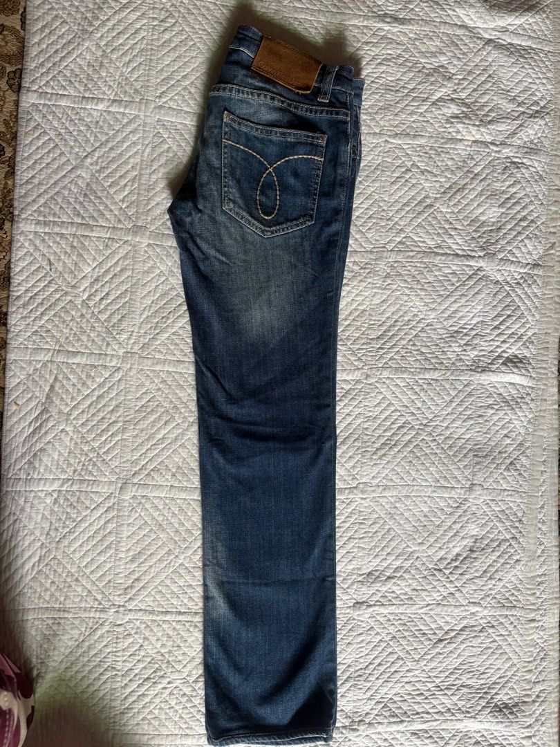 Denime (Category: Jeans & Leggings) located in Kuala Terengganu. Submitted by amyra8883 (Listing ID 1346692221, Image 3). Description: Ck jeans Stright cut W : 28 L : 35.