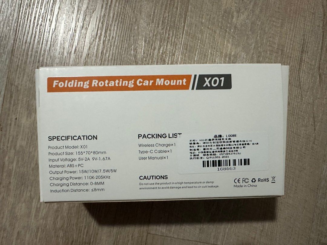 Mount Car Accessory Folding Rotating Car Mount, Car Accessories, Accessories on Carousell