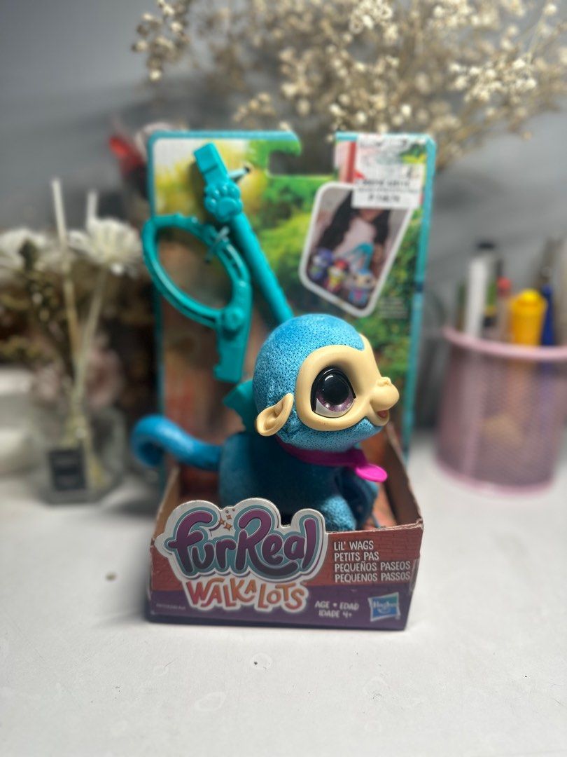 Furreal Walkalots Lil Wags Monkey (Category: Interactive Toys) located in Paranaque City. Submitted by kaelstoypalace (Listing ID 1346810875, Image 1). Description: .